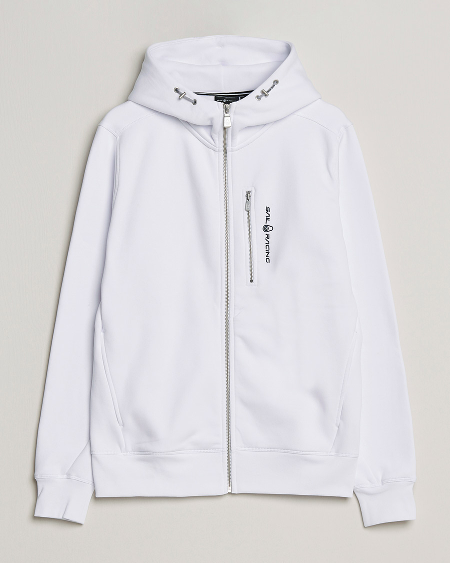 Hombres | Jerséis y prendas de punto | Sail Racing | Bowman Full Zip Hoodie White
