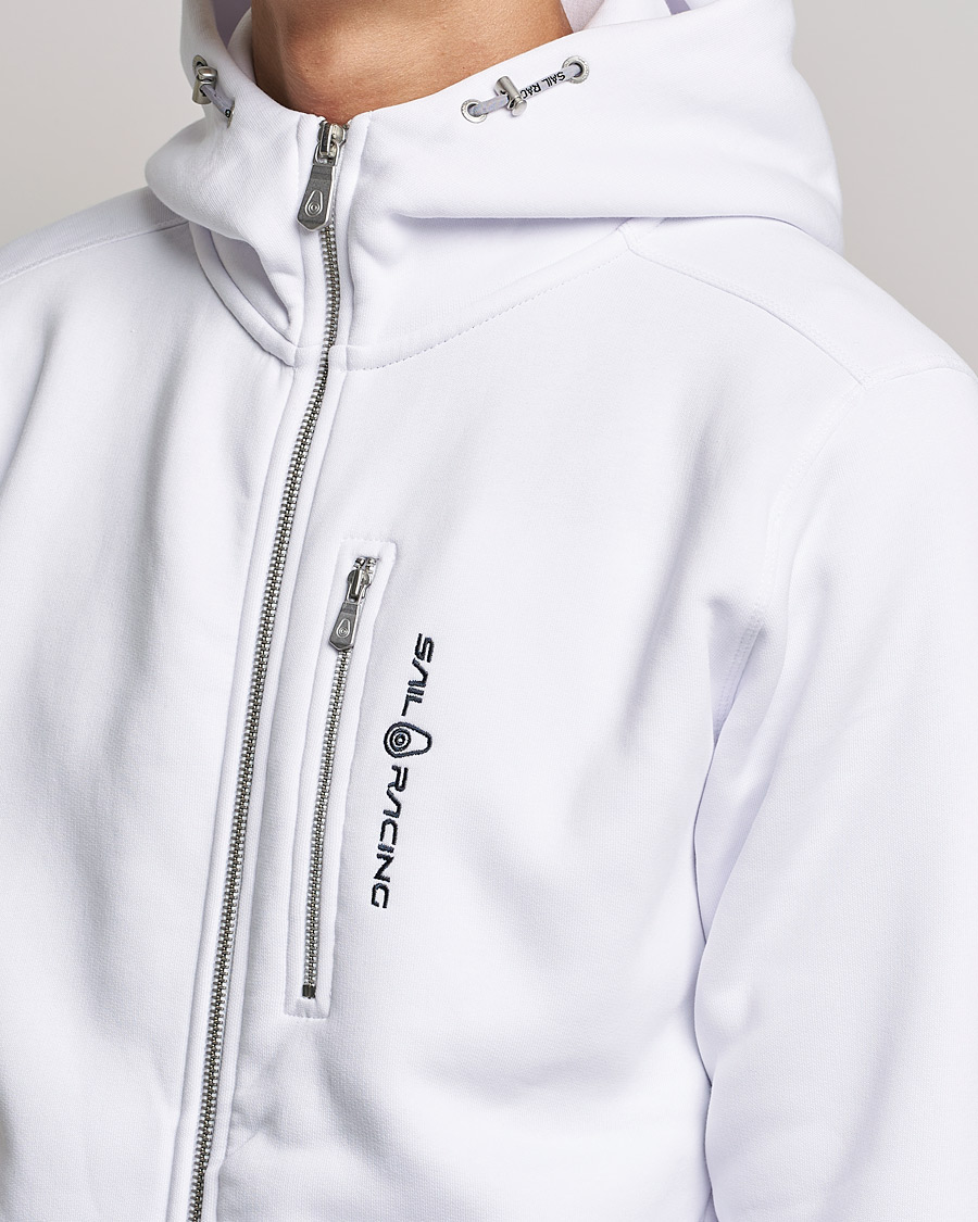 Hombres | Jerséis y prendas de punto | Sail Racing | Bowman Full Zip Hoodie White
