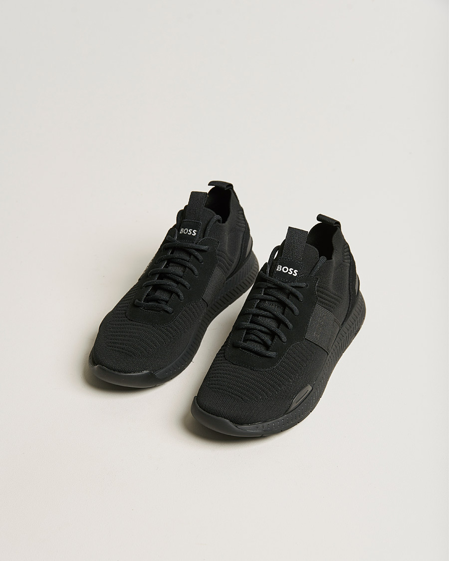 Hombres | Zapatillas running | BOSS BLACK | Titanium Running Sneaker Black