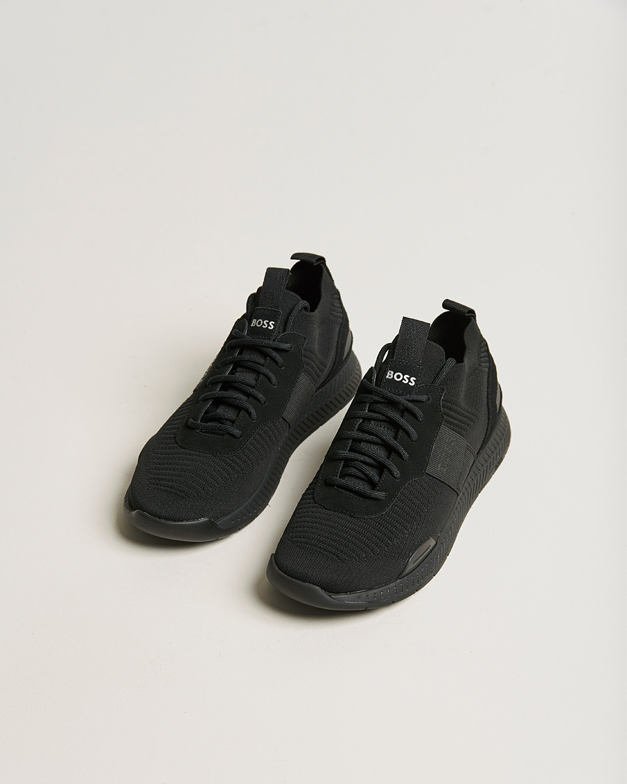 Hombres | Titanium Running Sneaker Black | BOSS BLACK | Titanium Running Sneaker Black