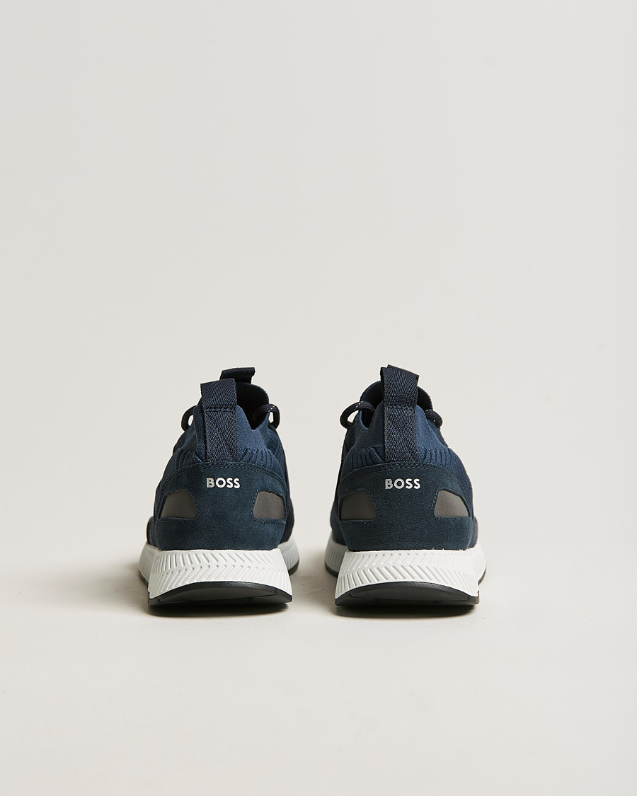 Hombres | Titanium Running Sneaker Dark Blue | BOSS BLACK | Titanium Running Sneaker Dark Blue