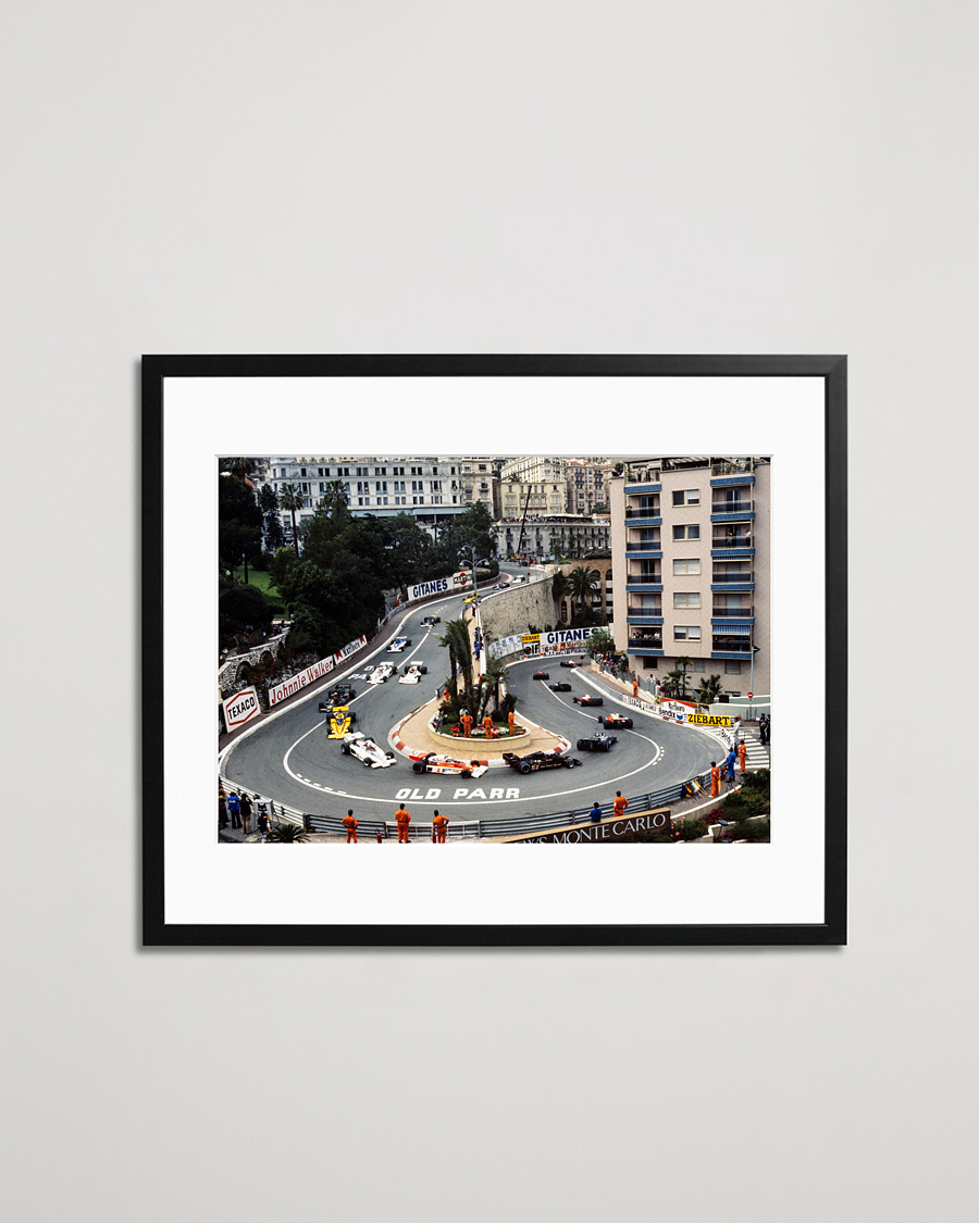 Hombres | Pósteres | Sonic Editions | Framed 1977 Monaco GP
