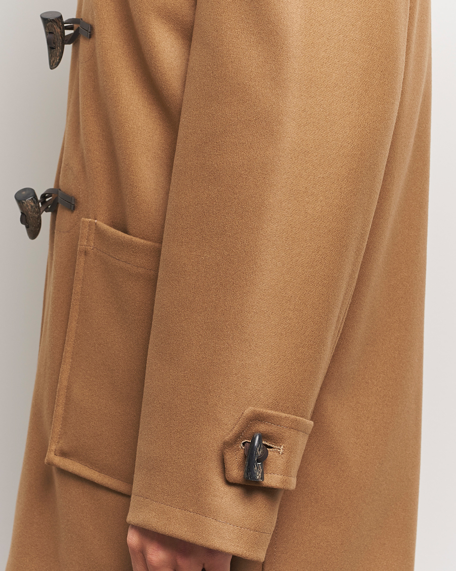 Hombres | Abrigos y chaquetas | Gloverall | Cashmere Blend Duffle Coat Camel