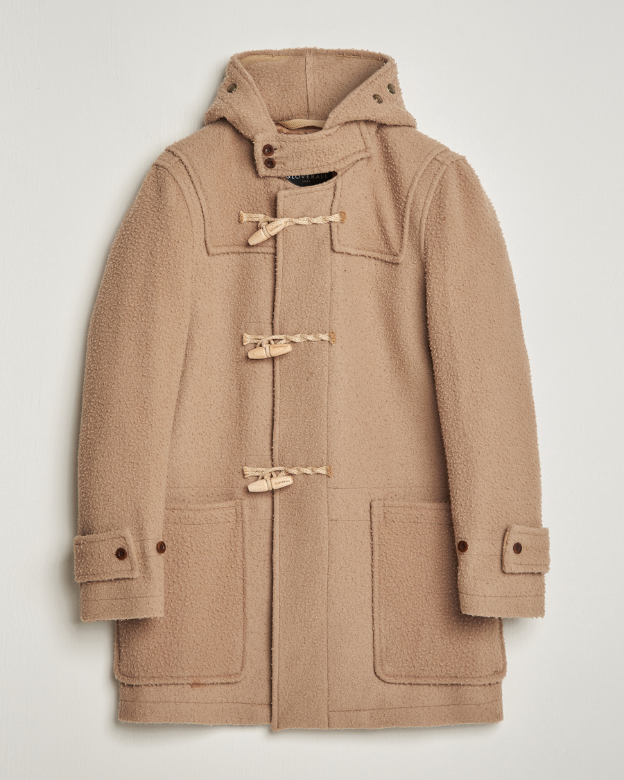Hombres | Abrigos y chaquetas | Gloverall | Monty Casentino Wool Duffle Coat Camel