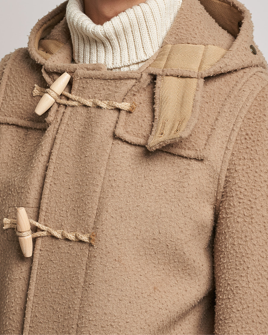 Hombres | Abrigos y chaquetas | Gloverall | Monty Casentino Wool Duffle Coat Camel