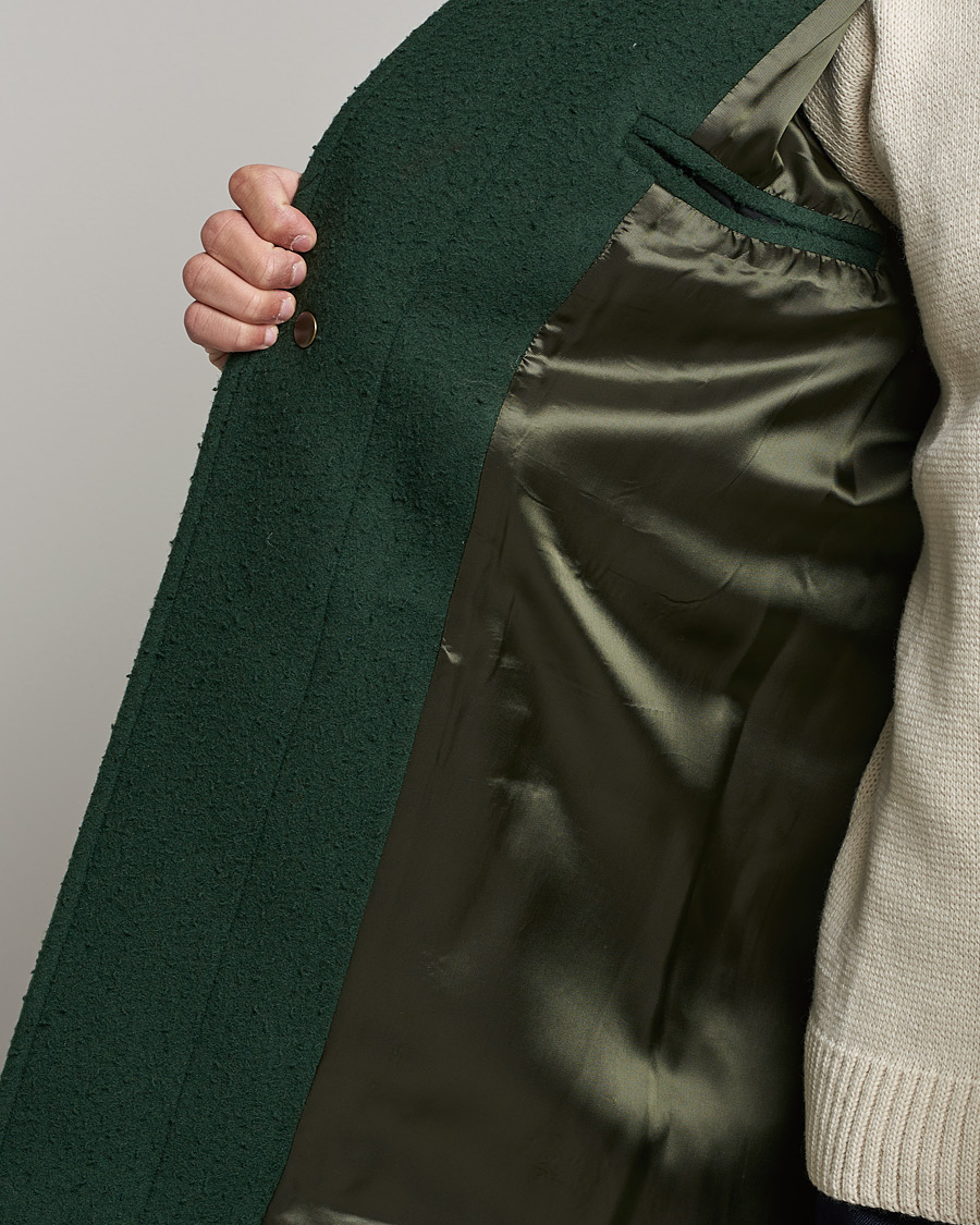 Hombres | Abrigos y chaquetas | Gloverall | Monty Casentino Wool Duffle Coat Moss