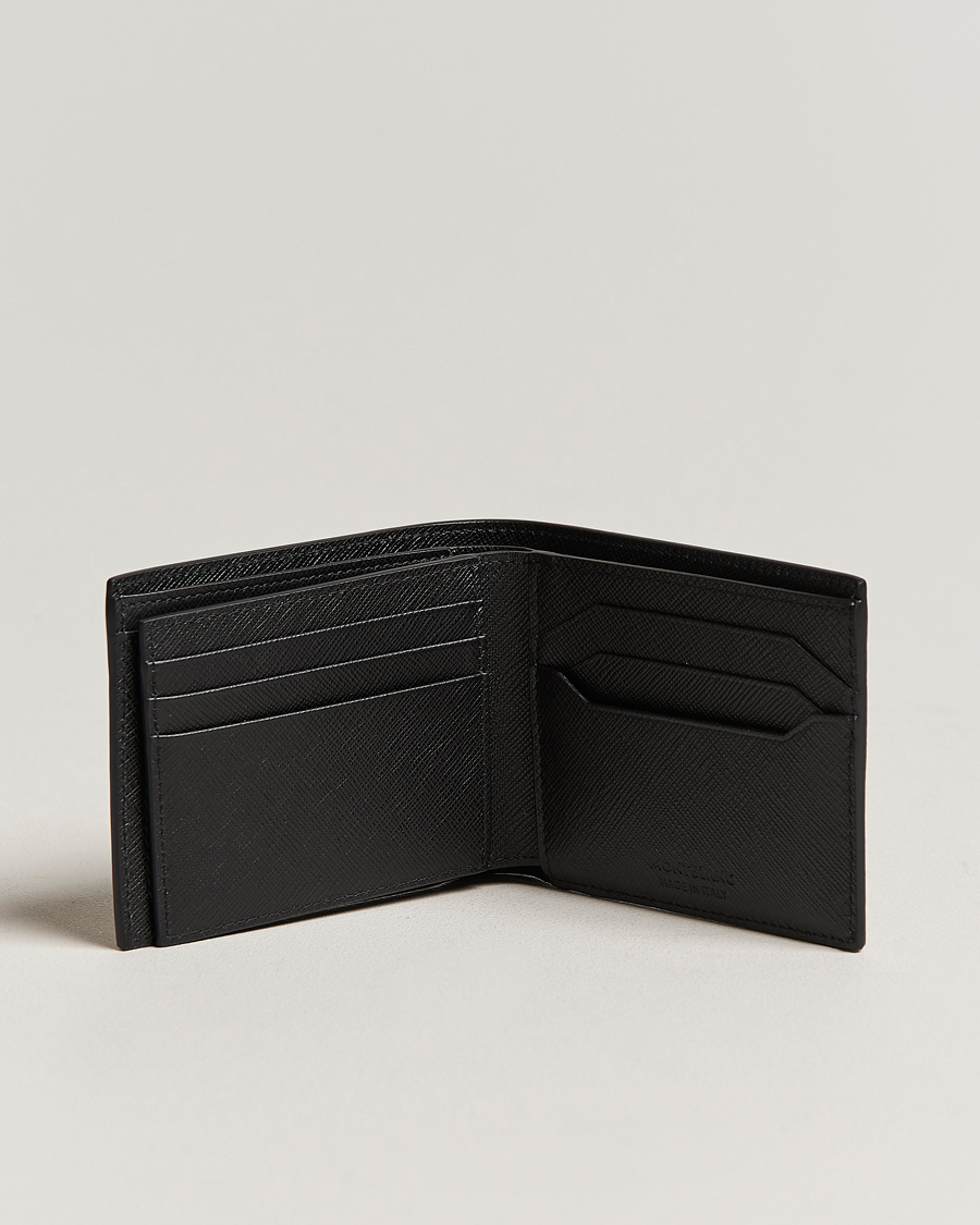 Hombres |  | Montblanc | Sartorial Wallet 6cc with 2 View Pockets Black