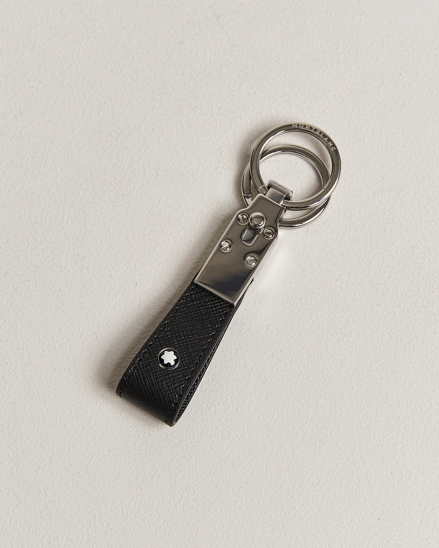 Hombres | Montblanc Sartorial Loop Key Fob Black | Montblanc | Sartorial Loop Key Fob Black