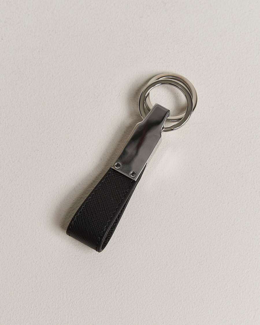 Hombres | llaveros | Montblanc | Sartorial Loop Key Fob Black
