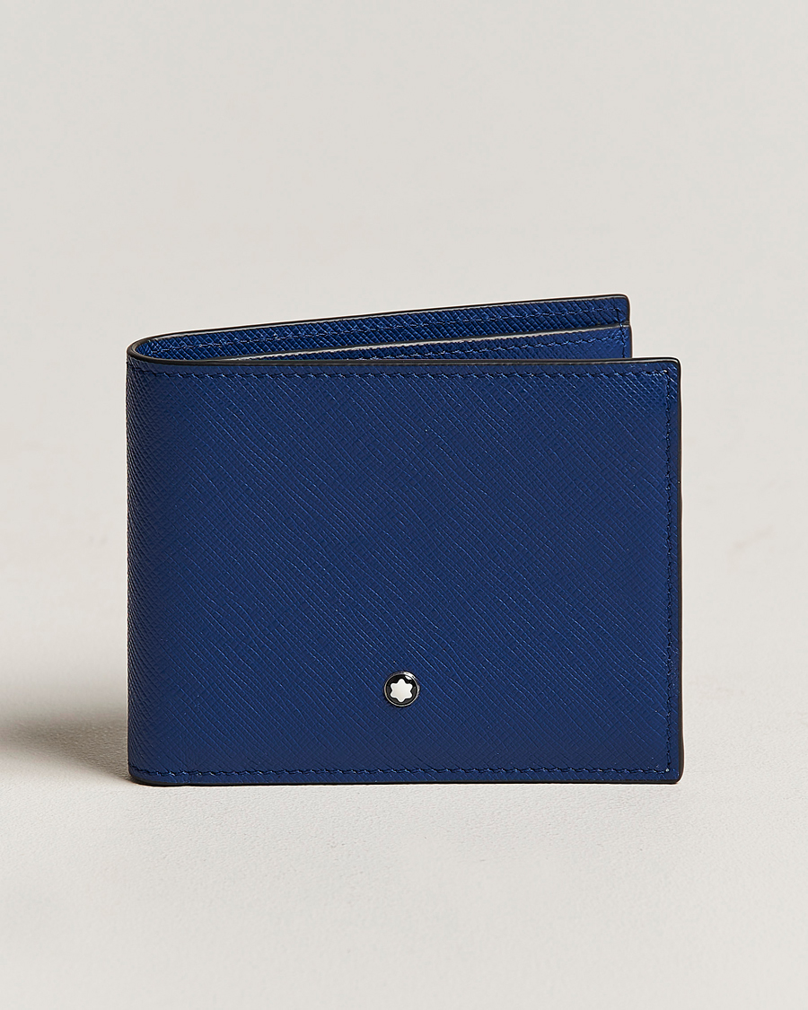 Hombres | Montblanc Sartorial Wallet 6cc Blue | Montblanc | Sartorial Wallet 6cc Blue