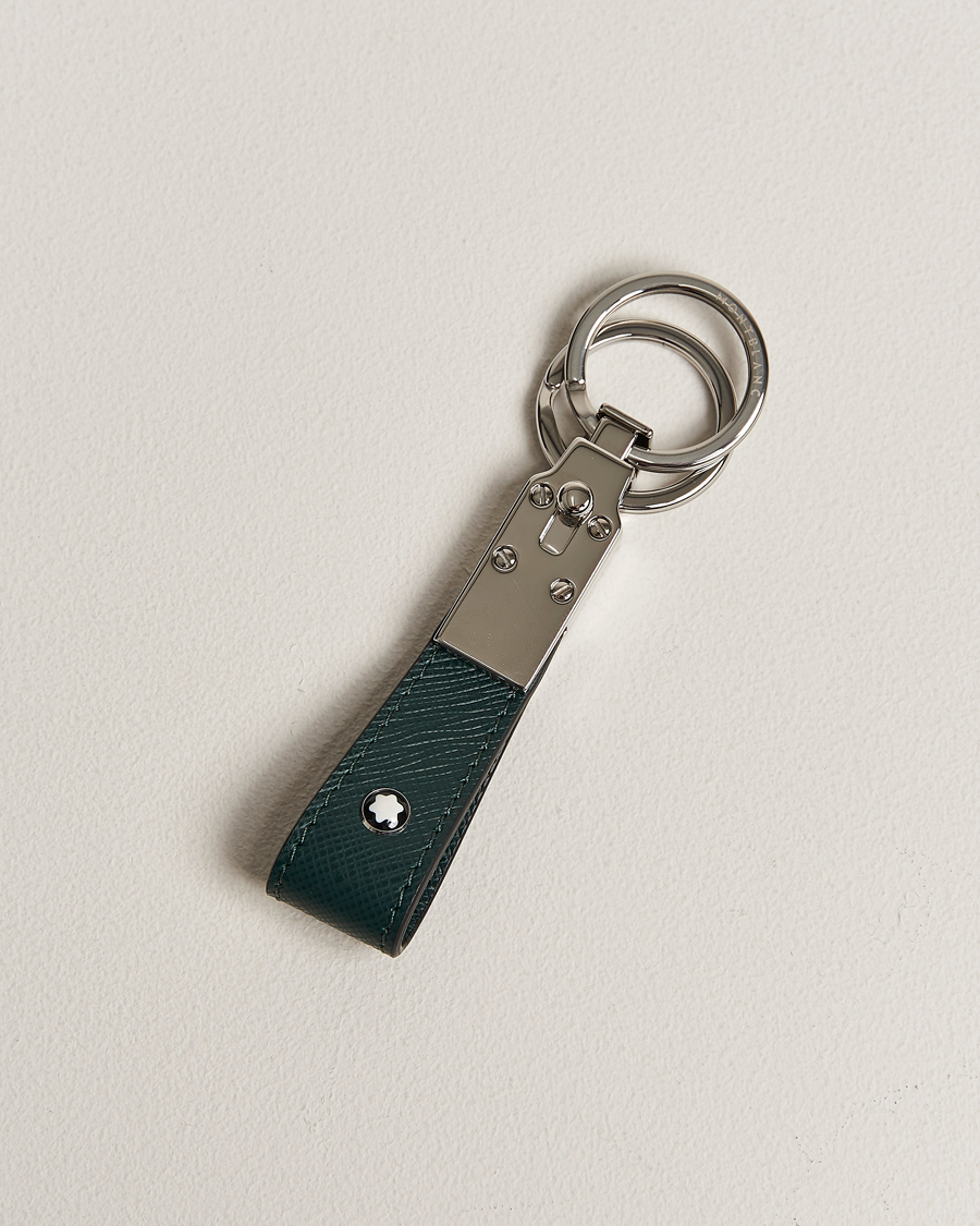 Hombres | llaveros | Montblanc | Sartorial Loop Key Fob British Green