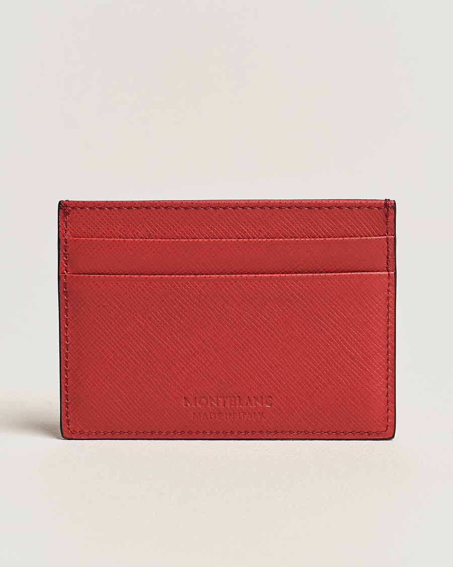 Hombres |  | Montblanc | Sartorial Card Holder 5cc Red