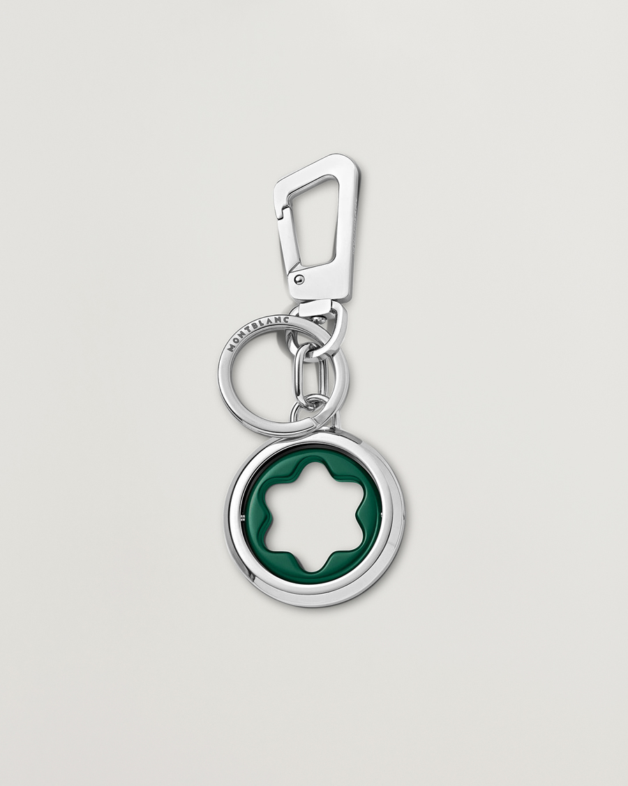 Hombres | llaveros | Montblanc | Meisterstück Spinning Emblem Key Fob Green