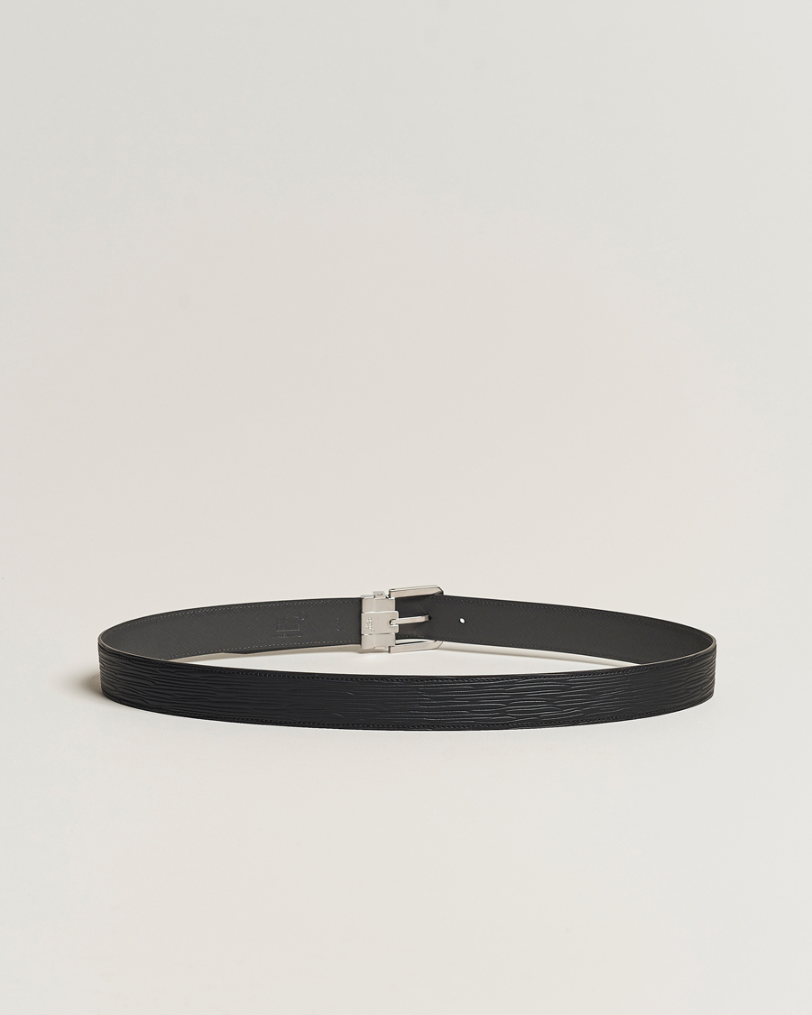 Men | Accessories | Montblanc | 35mm Leather Belt Black