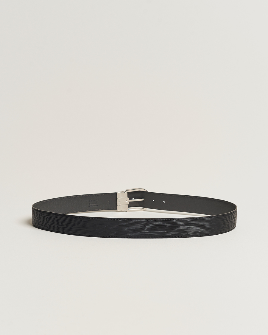 Hombres | Cinturones de cuero | Montblanc | 40mm Horseshoe Buckle Belt Black