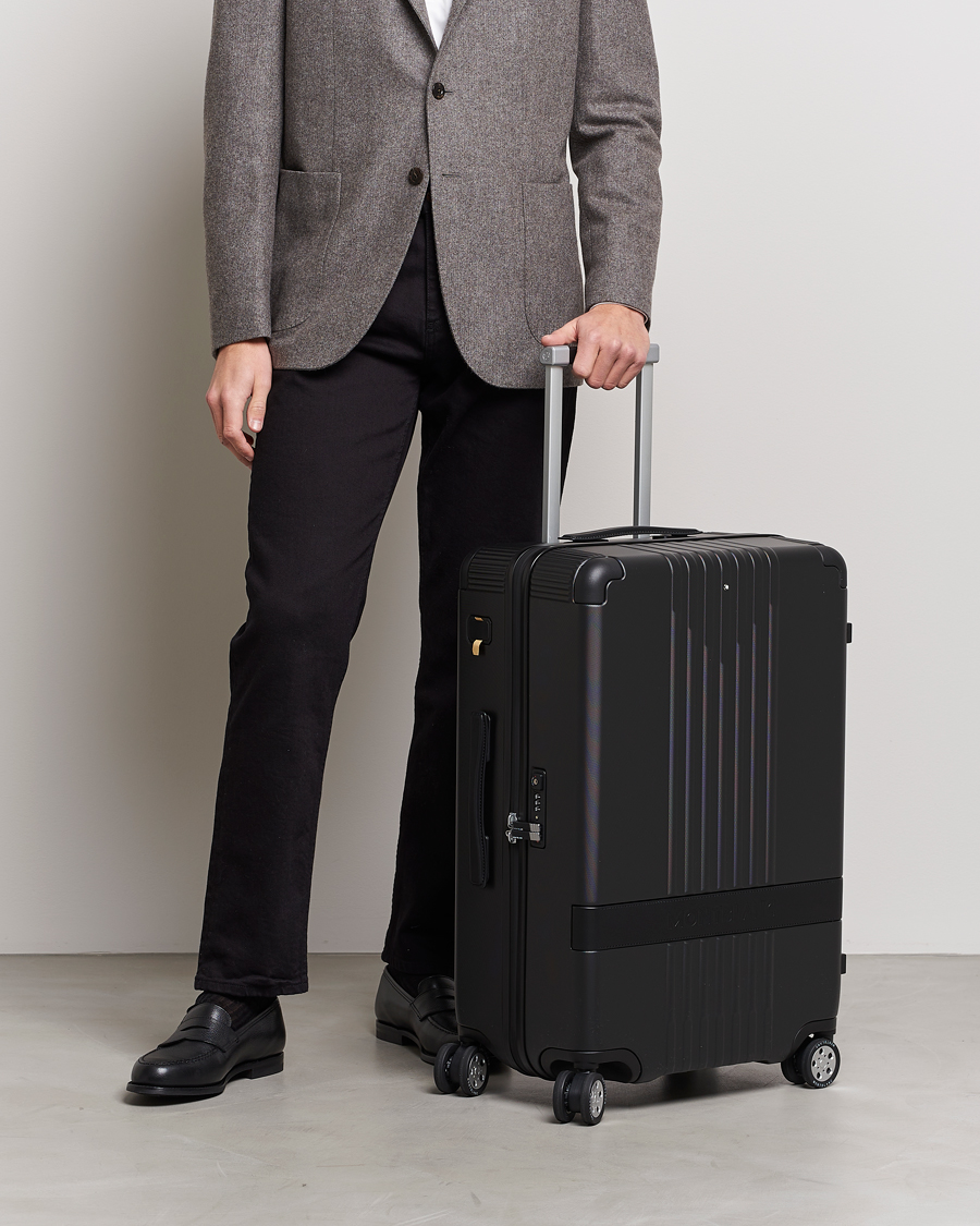 Hombres | Bolsos | Montblanc | Trolley Small/Medium 4 Wheels Black