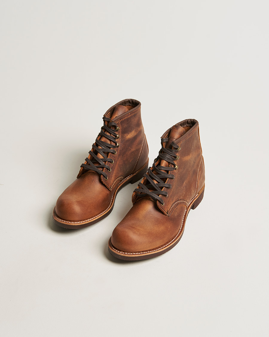 Hombres |  | Red Wing Shoes | Blacksmith Boot Copper Rough/Though Leather