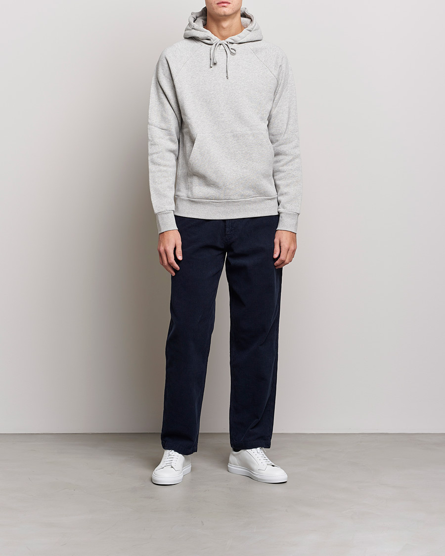 Hombres | Pantalones | A Day's March | Redwood Cord Trousers Navy