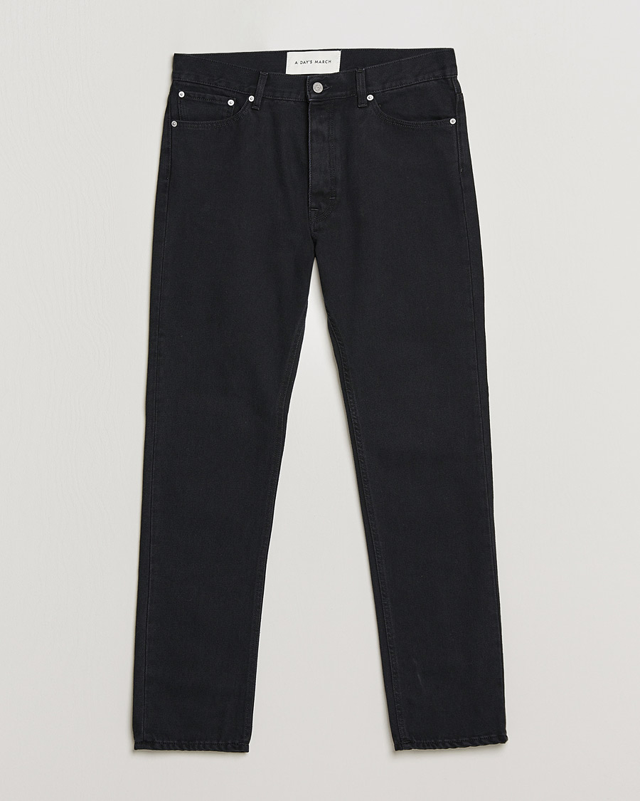 Hombres | Vaqueros | A Day's March | Denim No.2 Used Black