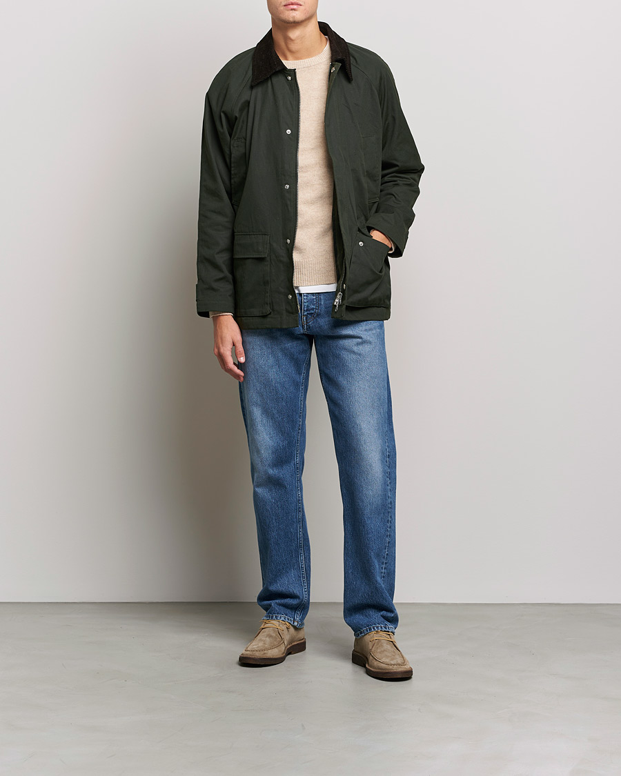 Hombres | Abrigos y chaquetas | A Day's March | Stour Waxed Jacket Olive