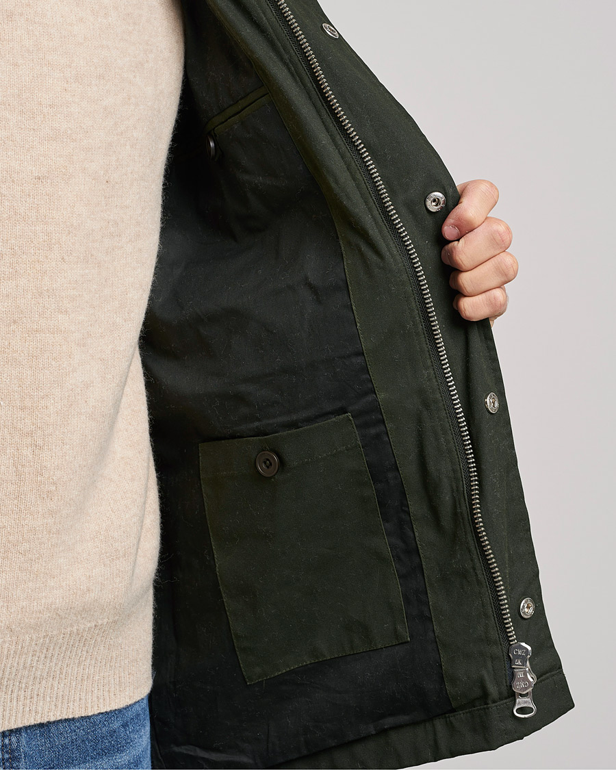 Hombres | Abrigos y chaquetas | A Day's March | Stour Waxed Jacket Olive