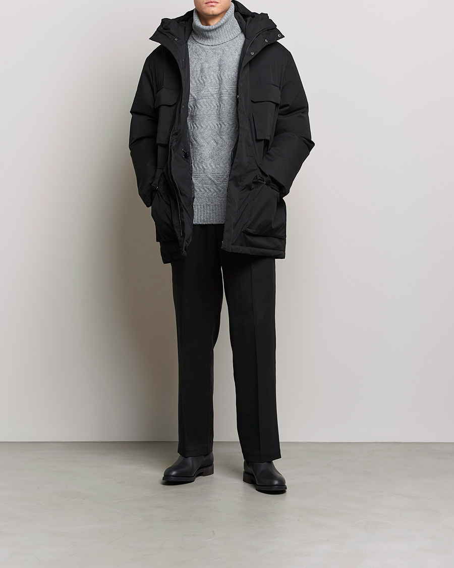 Hombres | Abrigos y chaquetas | A Day's March | Caraz Puffer Parka Black