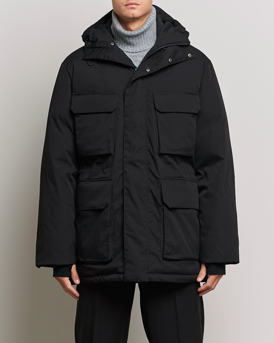 Hombres | Abrigos y chaquetas | A Day's March | Caraz Puffer Parka Black
