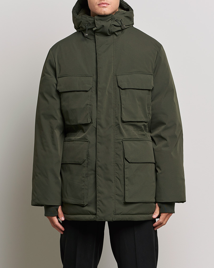 Hombres | Abrigos y chaquetas | A Day's March | Caraz Puffer Parka Olive