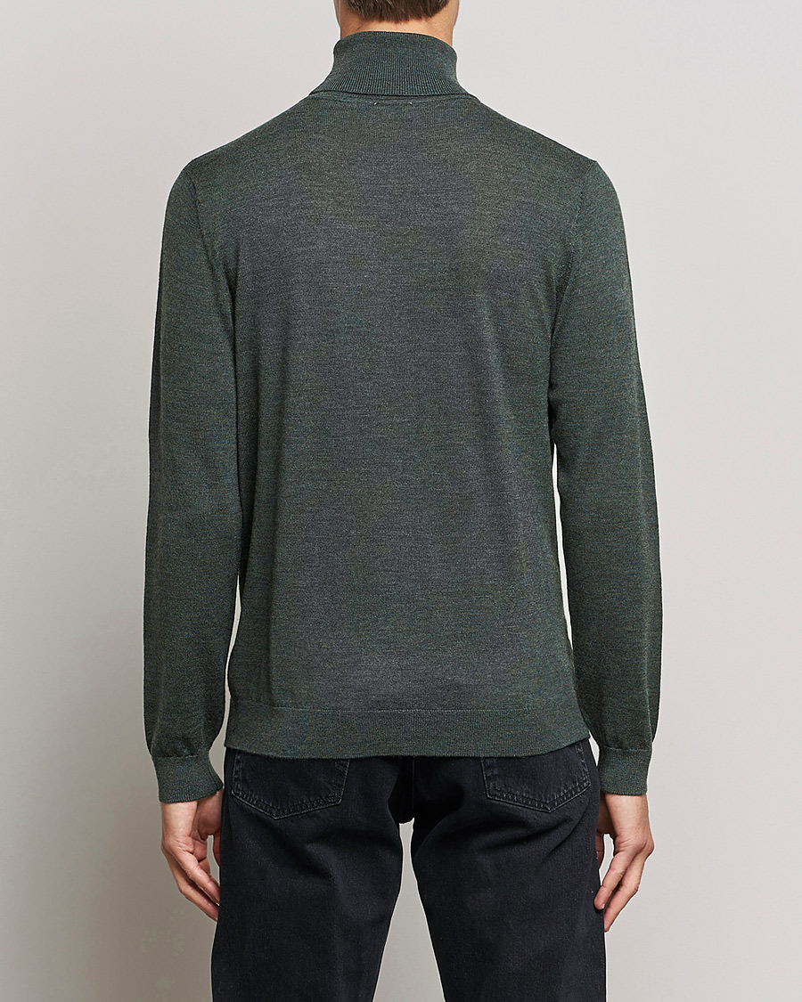 Hombres | Jerséis y prendas de punto | A Day's March | Nela Merino Rollneck Moss Melange