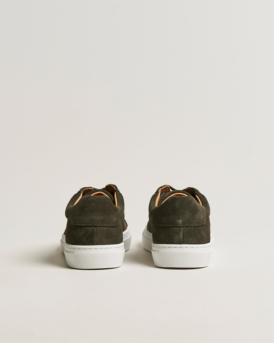 Hombres | A Day's March Suede Marching Sneaker Dark Olive | A Day's March | Suede Marching Sneaker Dark Olive