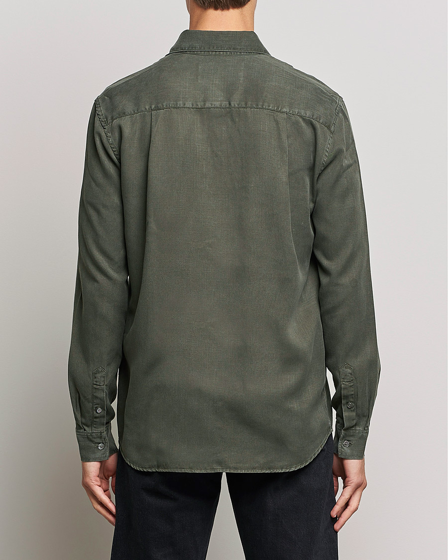 Hombres | Camisas | A Day's March | Daintree Lyocell Shirt Olive