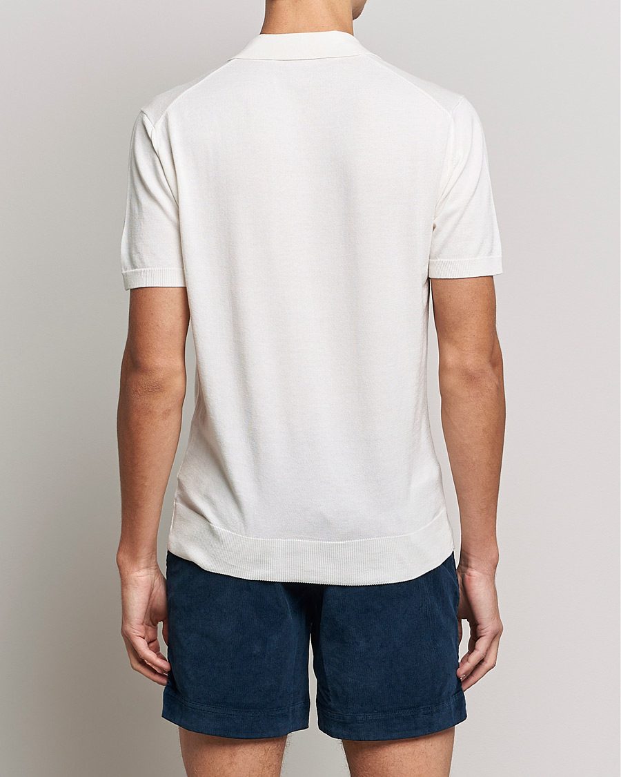 Hombres | Polos | Orlebar Brown | Horton OB Tipping Organic Cotton Polo Cloud