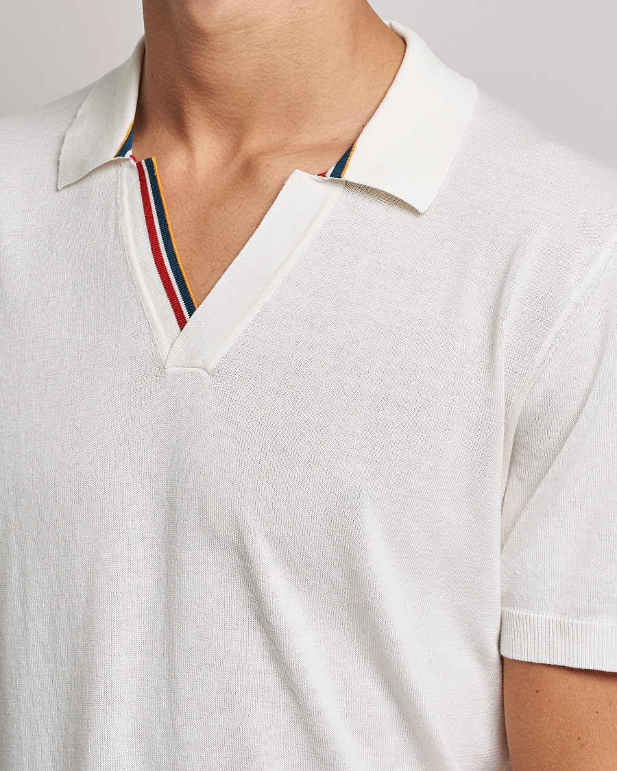 Hombres | Polos | Orlebar Brown | Horton OB Tipping Organic Cotton Polo Cloud