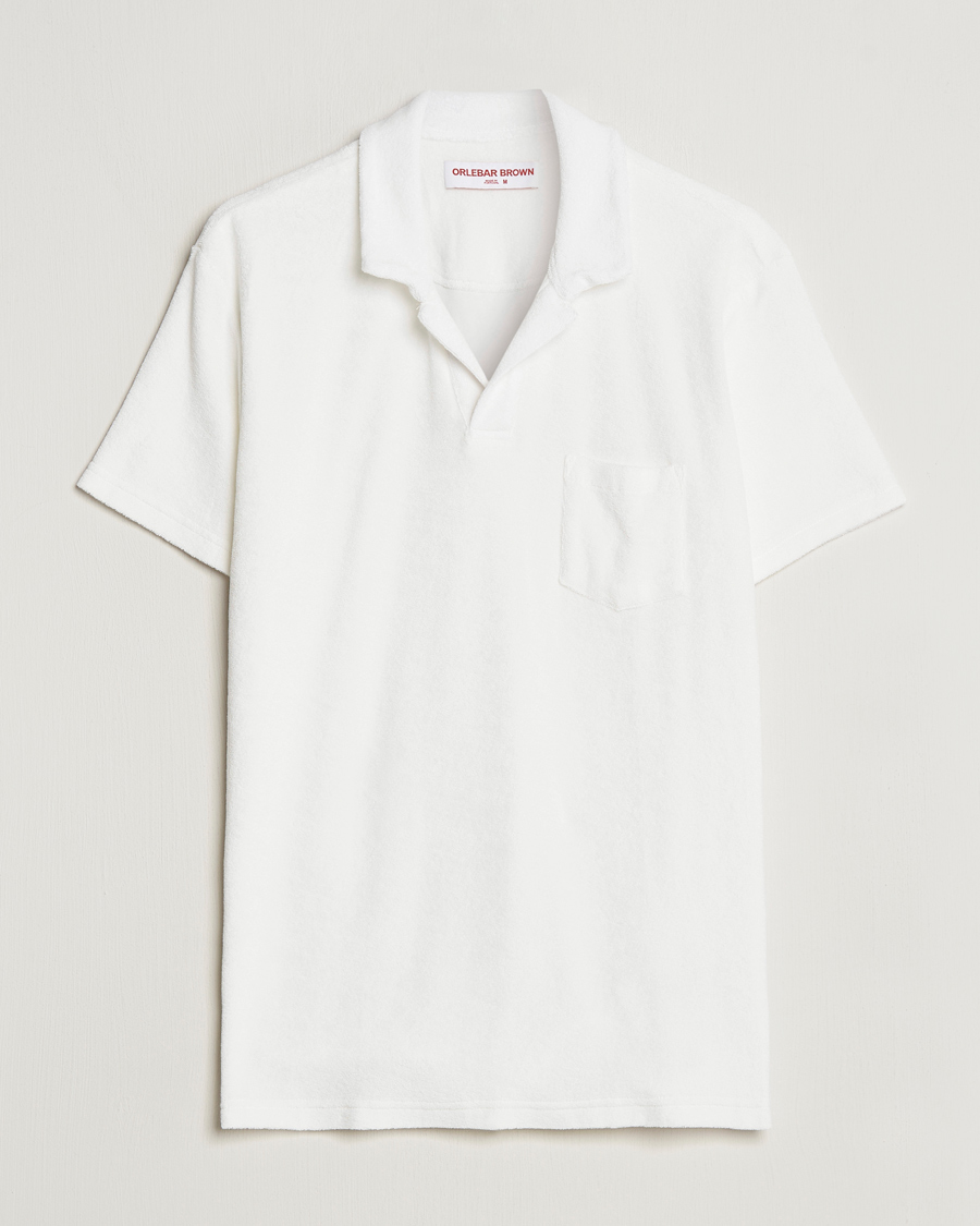 Hombres | Polos | Orlebar Brown | Terry Polo Sea Mist