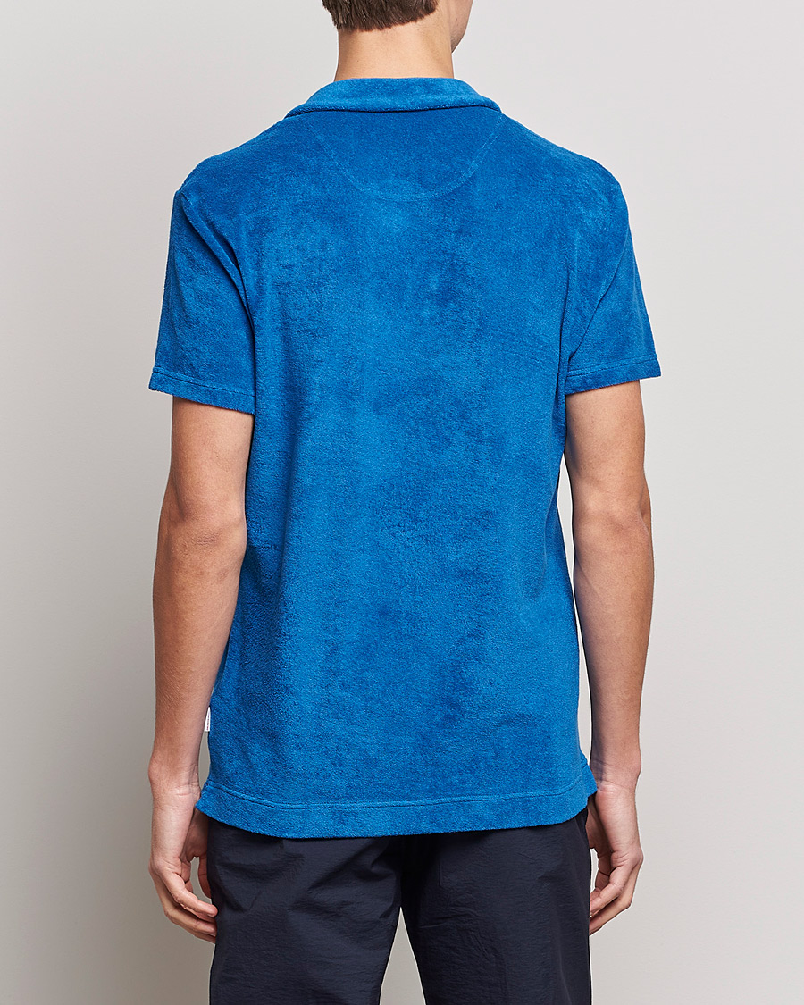 Hombres | Polos | Orlebar Brown | Terry Polo Signal Blue