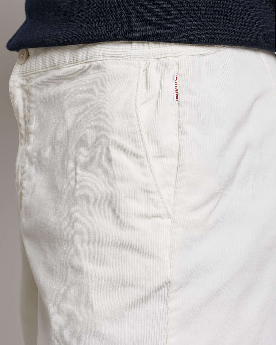 Hombres | Pantalones cortos | Orlebar Brown | Bulldog Corduroy Drawcord Shorts Sea Mist