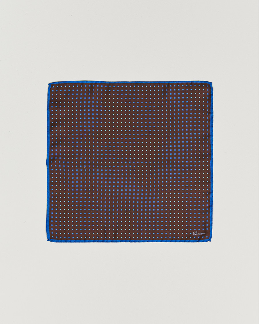 Hombres | Pañuelos de bolsillo | Stenströms | Silk Handkerchief Wine