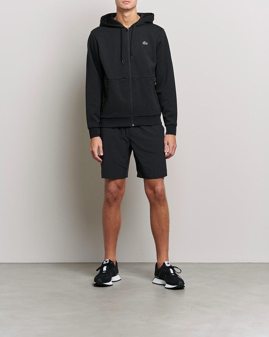 Hombres | Jerséis y prendas de punto | Lacoste Sport | Performance Hoodie Black