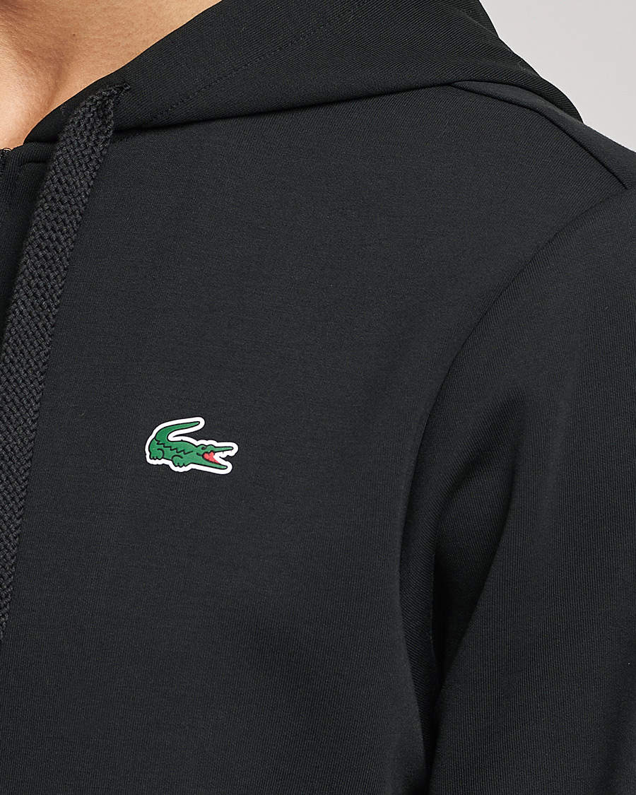 Hombres | Jerséis y prendas de punto | Lacoste Sport | Performance Hoodie Black