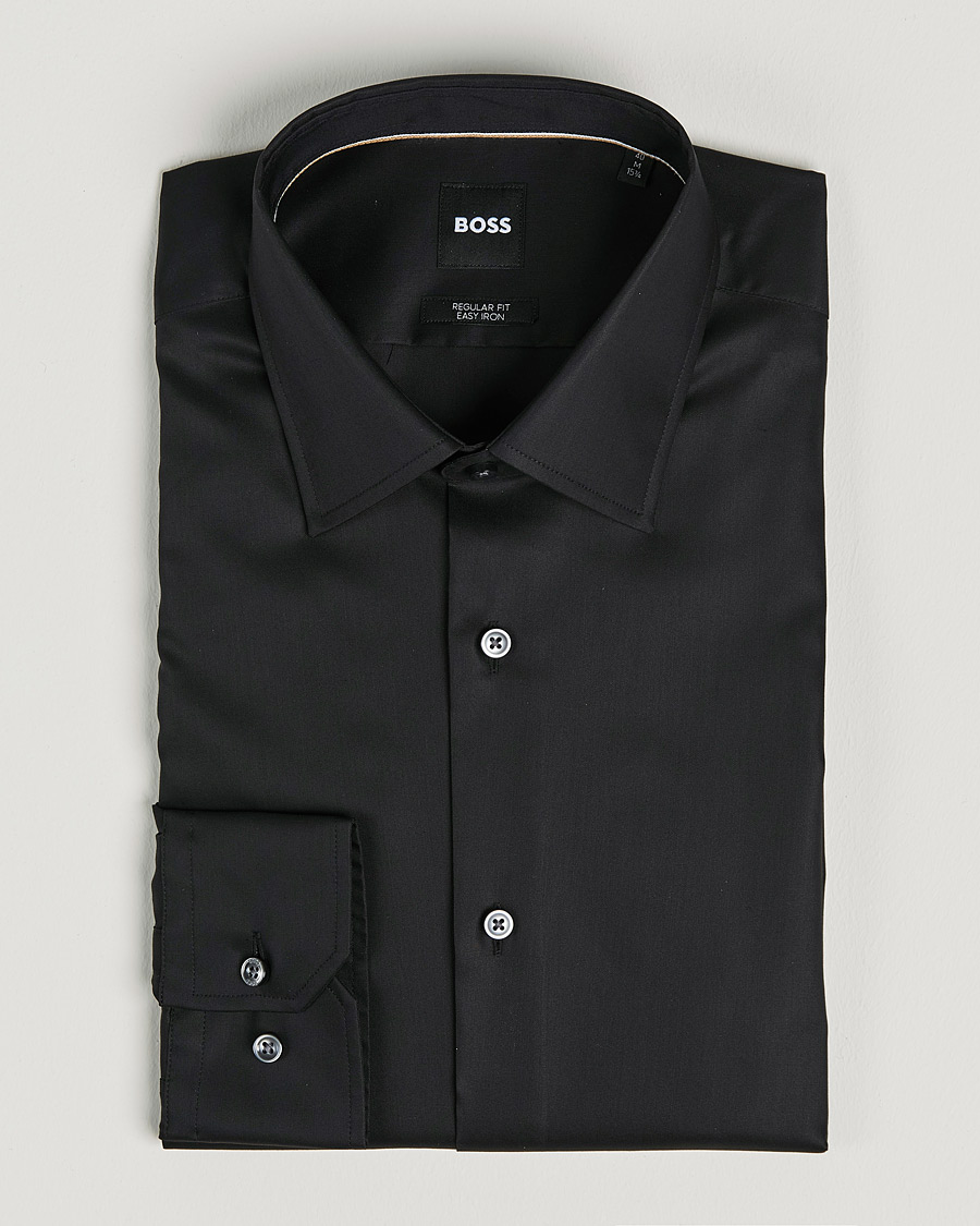 Hombres | Camisas | BOSS BLACK | Joe Regular Fit Shirt Black