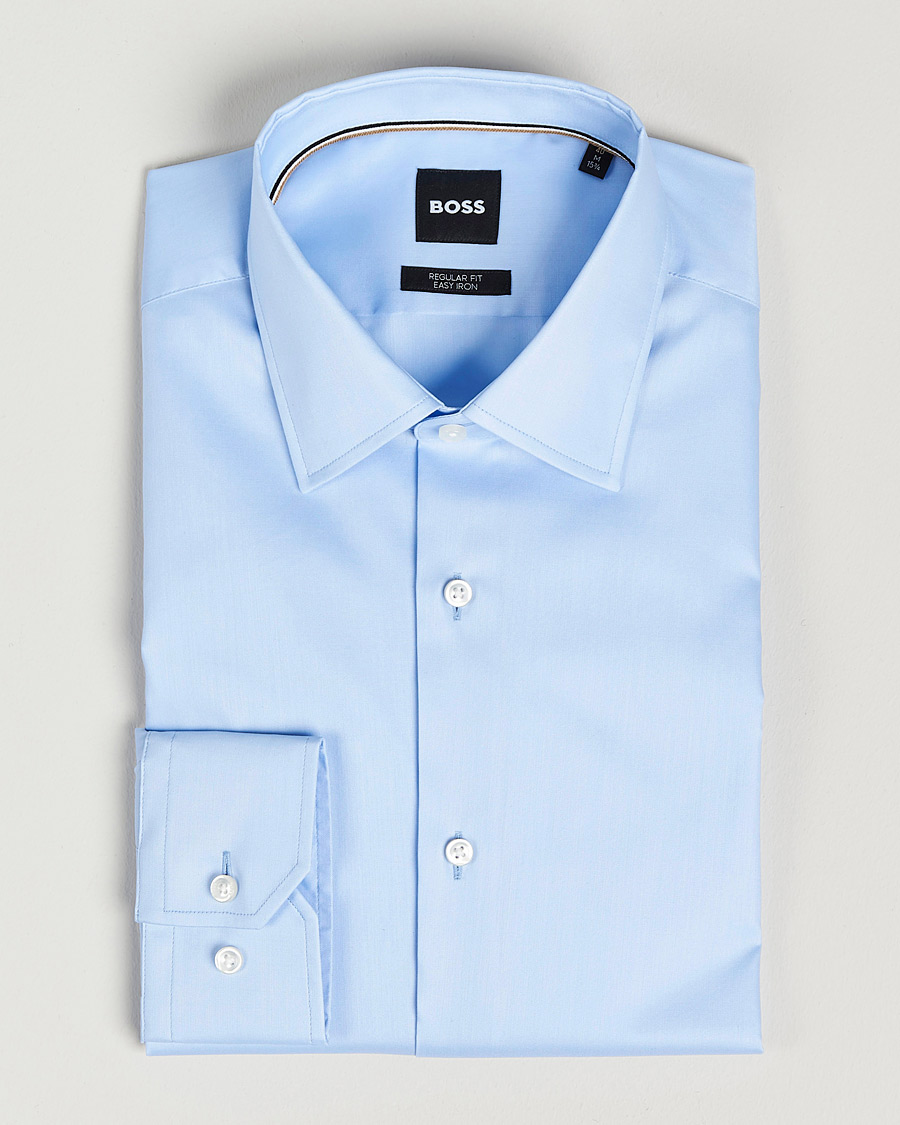 Hombres | Camisas | BOSS BLACK | Joe Regular Fit Shirt Light Blue
