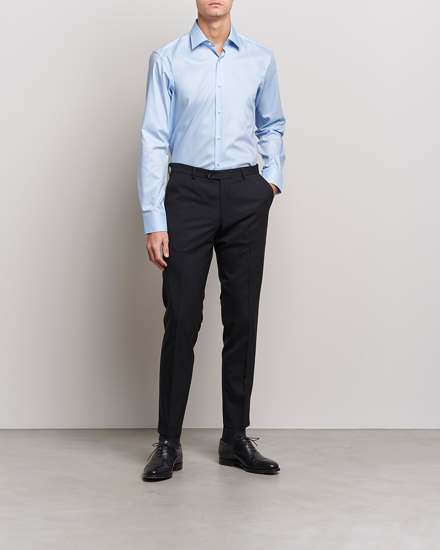Hombres | Camisas | BOSS BLACK | Joe Regular Fit Shirt Light Blue