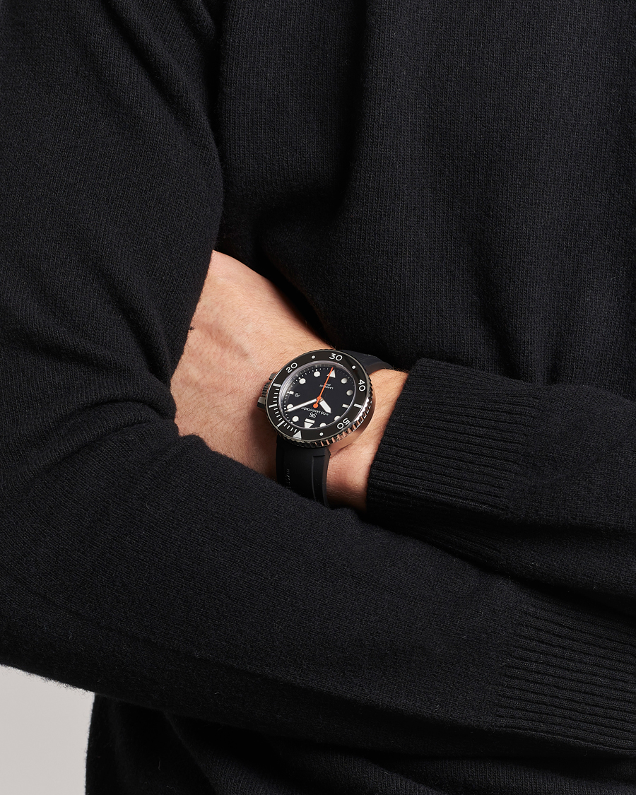 Hombres | Cajas y enrolladores de reloj | Sjöö Sandström | Landsort 459m Black