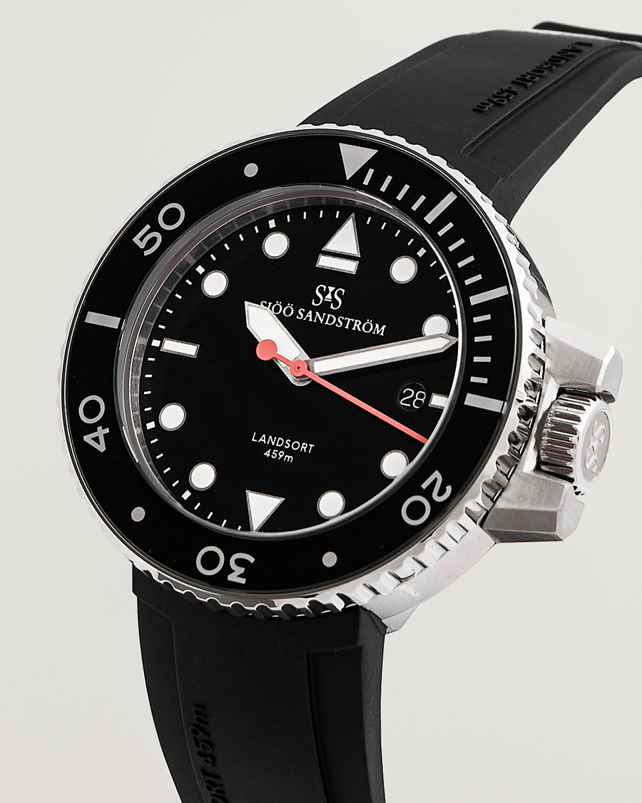 Hombres | Cajas y enrolladores de reloj | Sjöö Sandström | Landsort 459m Black