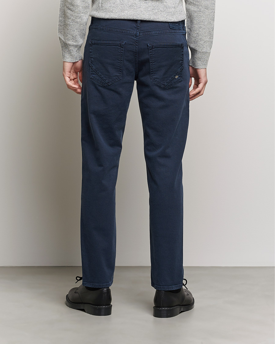 Hombres | Pantalones | Incotex | Bull Denim 5-Pocket Pants Navy