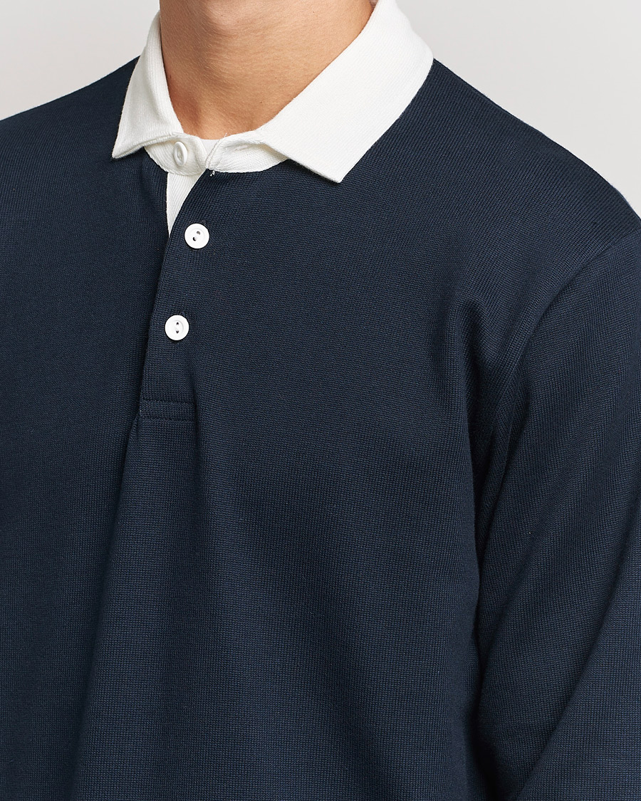 Hombres | Jerséis y prendas de punto | Rowing Blazers | Ametora Dad Rugby  Navy