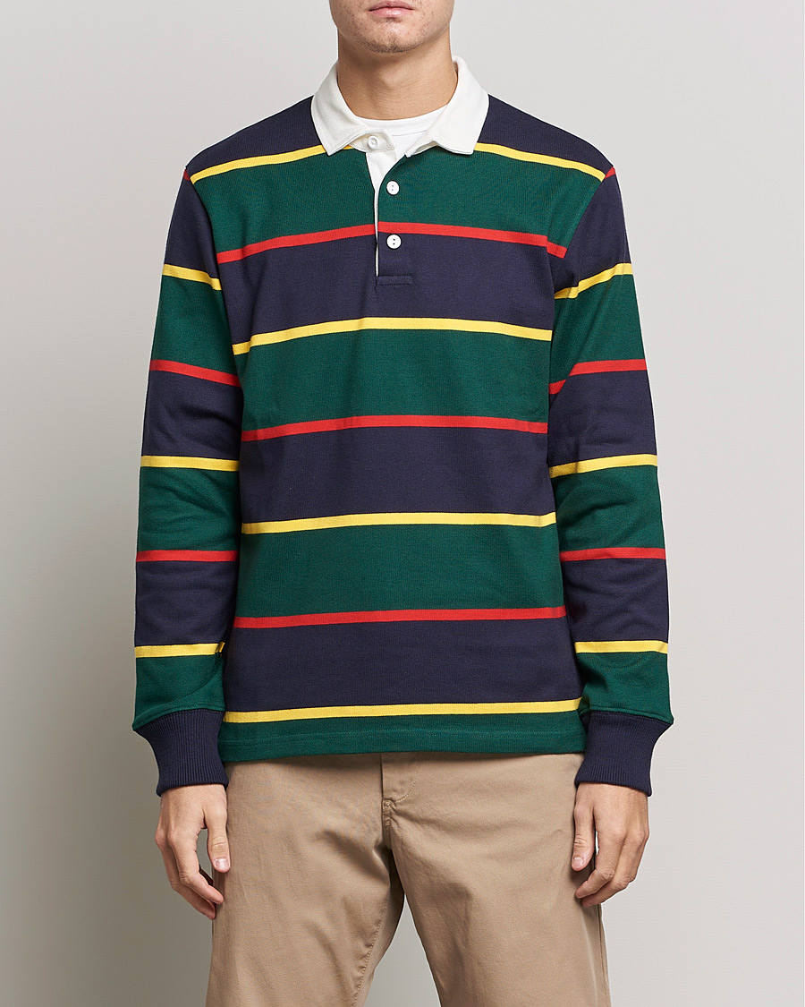 Hombres | Jerséis y prendas de punto | Rowing Blazers | Argyll & Sutherland Highlanders Rugby Green/Navy