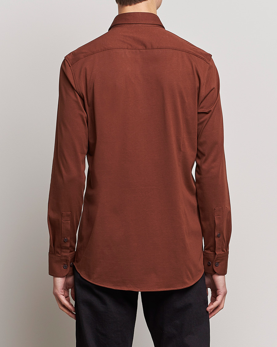 Hombres | Camisas | BOSS BLACK | Hank 4-Way Stretch Shirt Medium Brown