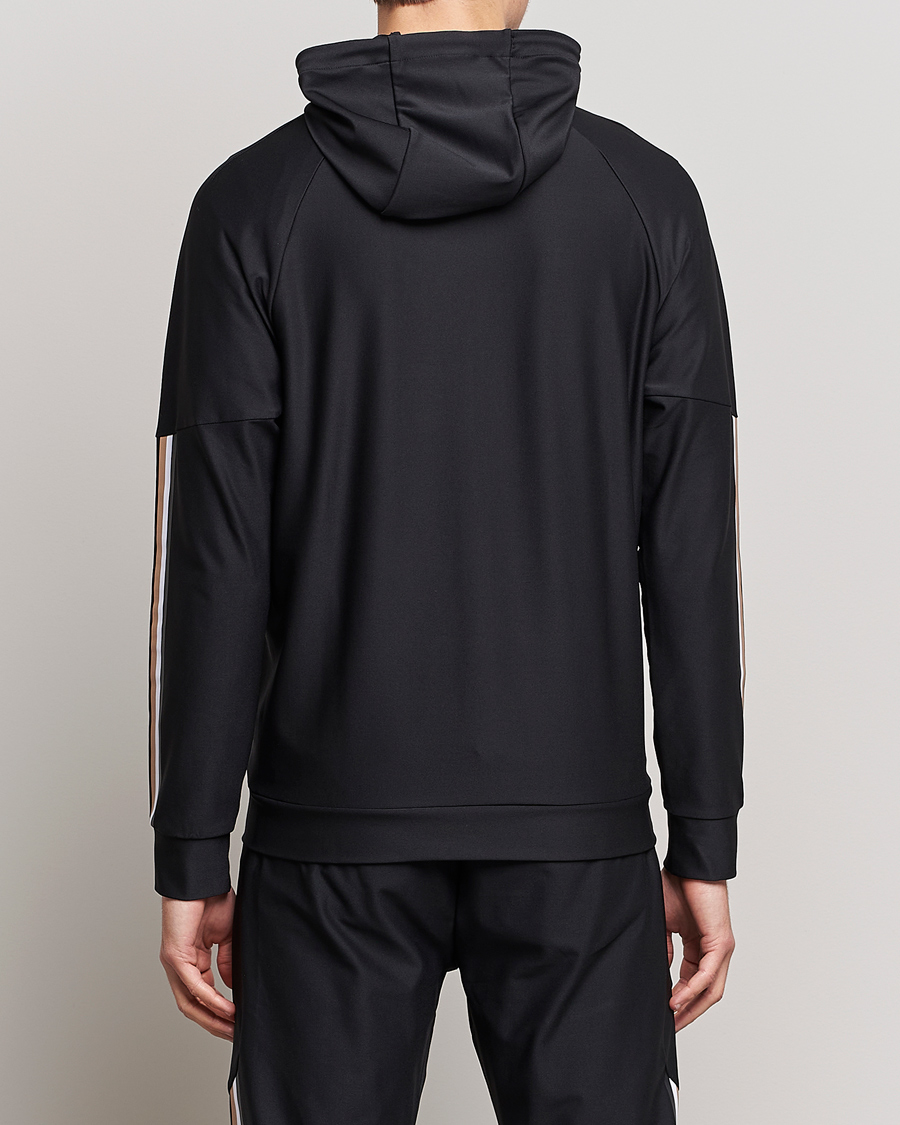 Hombres | Jerséis y prendas de punto | BOSS GREEN | Sixon Full Zip Hoodie Black
