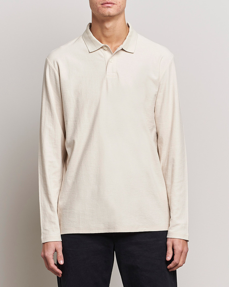 Hombres | Jerséis y prendas de punto | BOSS ORANGE | Pecollege Knitted Polo Open White